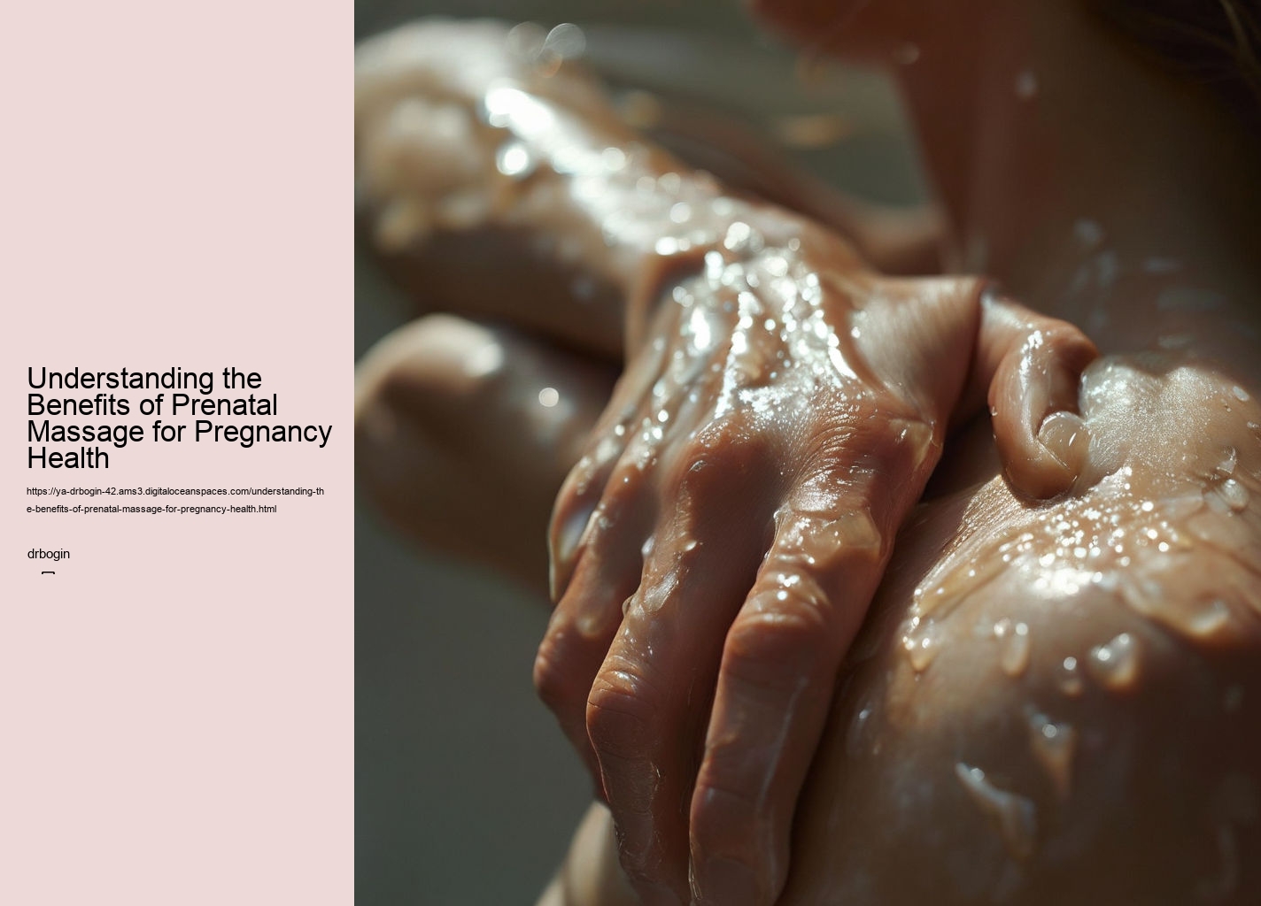 Understanding the Benefits of Prenatal Massage for Pregnancy Health